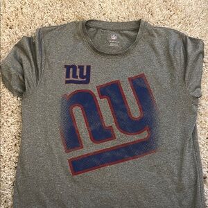 NFL Gray and Blue Kids Short Sleeve Tee